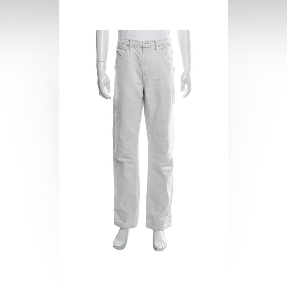 Helmut Lang Distressed Grey Bootcut Jeans US 31